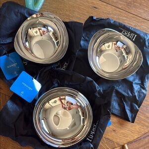 Seascape Silver Bowls Set